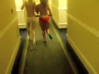 Naughty Teen Girls Running With Nude Tits In The Hotel